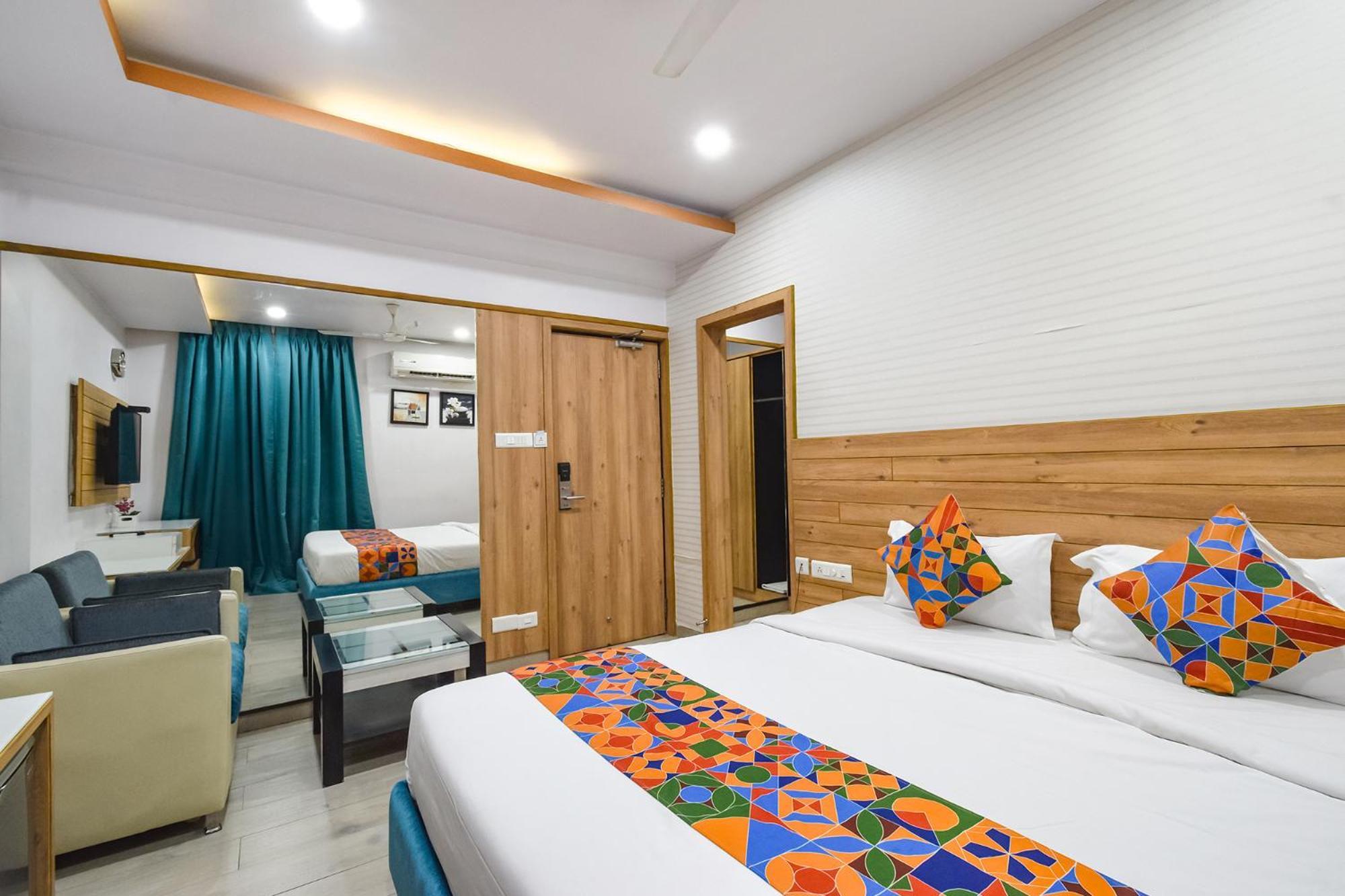 Fabhotel Aditya Homes - Nr Isb, Gachibowli Hyderabad Bagian luar foto