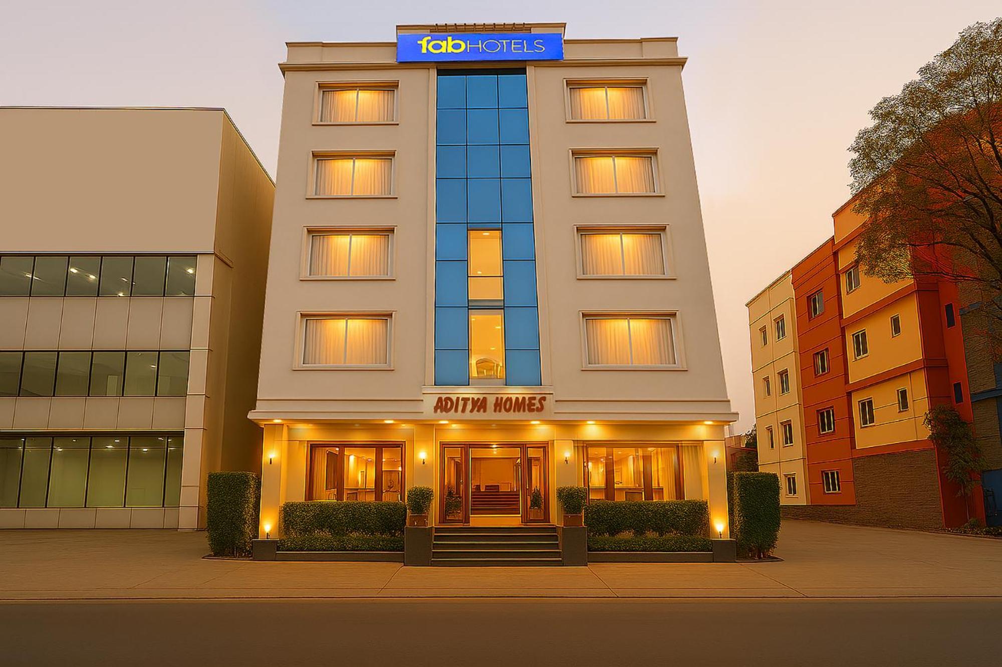 Fabhotel Aditya Homes - Nr Isb, Gachibowli Hyderabad Bagian luar foto